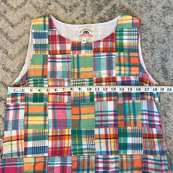 KIEL JAMES PATRICK | Indian Madras Patchwork Shift Dress - Picture 5 of 10